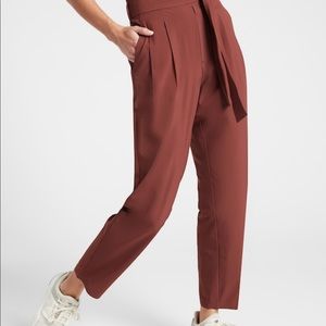 Athleta Skyline II pant - size 8- Cognac Brown NEW